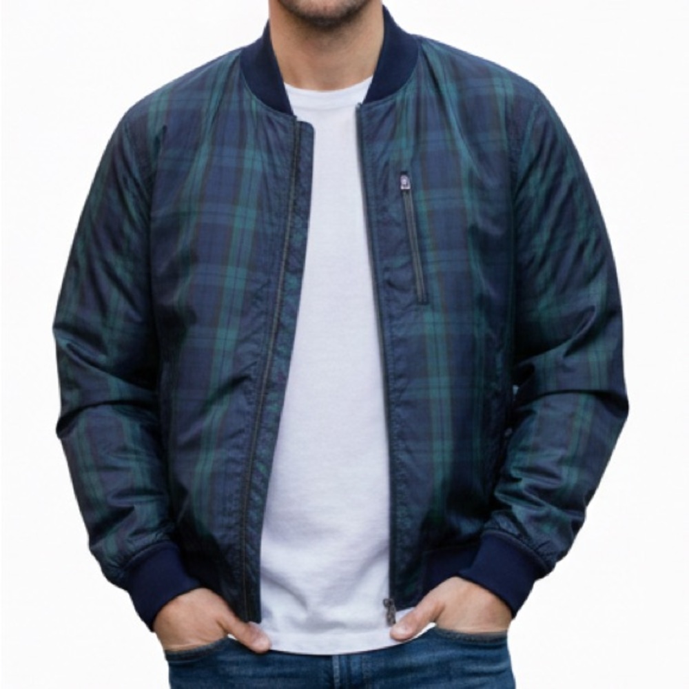 Brooks Brothers Red Fleece Puffer Jacket